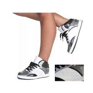 Gia Mia Womens Shoes Dance Flash High Tops Sneaker